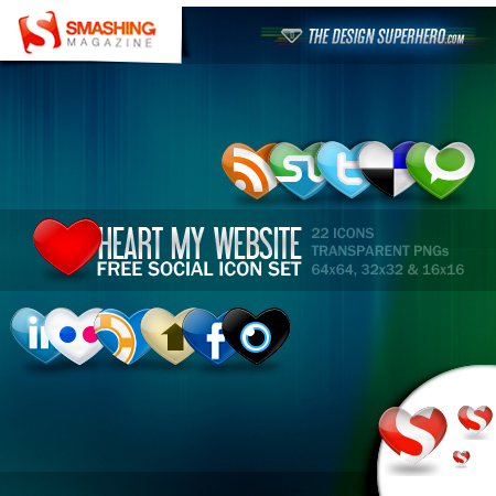 Heart: Free Social Icon Set 